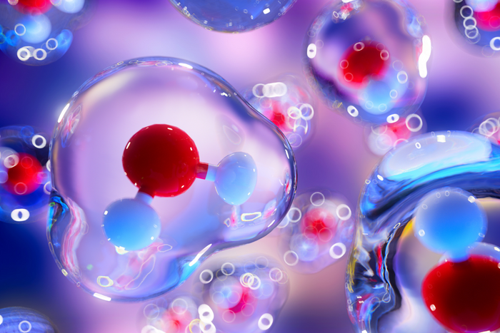 Digital illustration of omega-2 fatty acids.