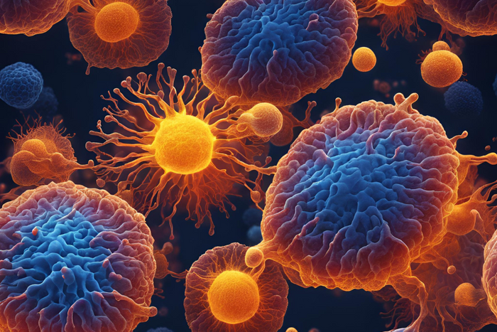 Illustration of healthy cells.