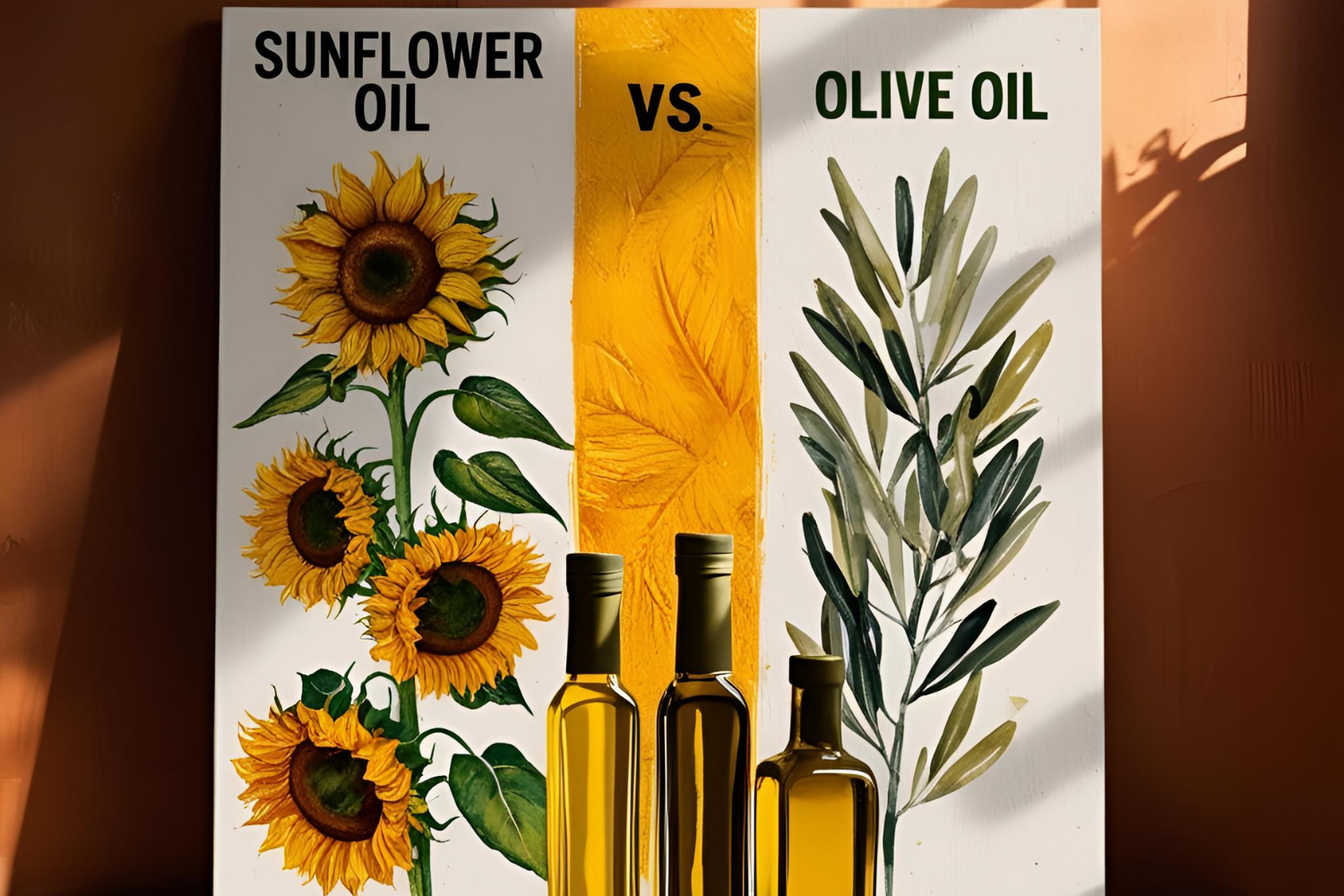 Sunflower Oil vs Olive Oil Benefits, Nutrition & Best Uses Mécène Market